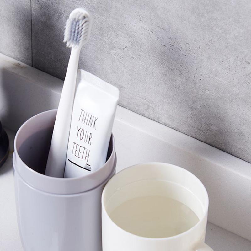 Travel Portable Toothbrush Toothpaste Holder Storage Case Household Storage Cup Outdoor Holder Bathroom Cover Tooth Brush Box