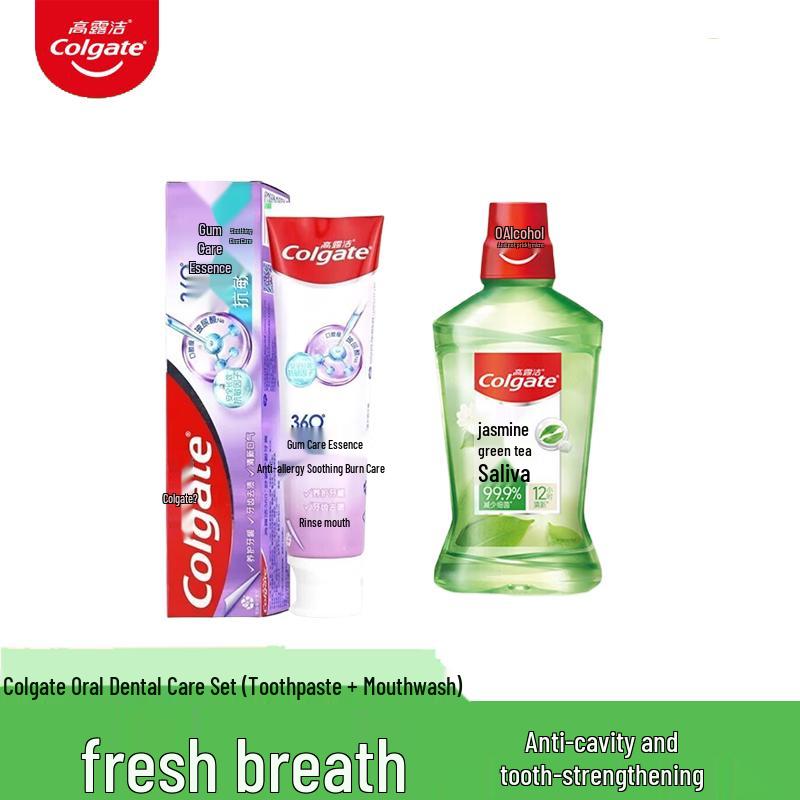 Colgate Sensitive Relief Toothpaste & Mouthwash Oral Care Set