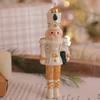 Glitter Christmas Pendant Plastic Christmas Home Decoration  New Year