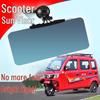 Quick-Install Sunshade for Mobility Scooter or Tricycle - Windshield Cover with Suction Cup, Sun Protection, Free Shipping