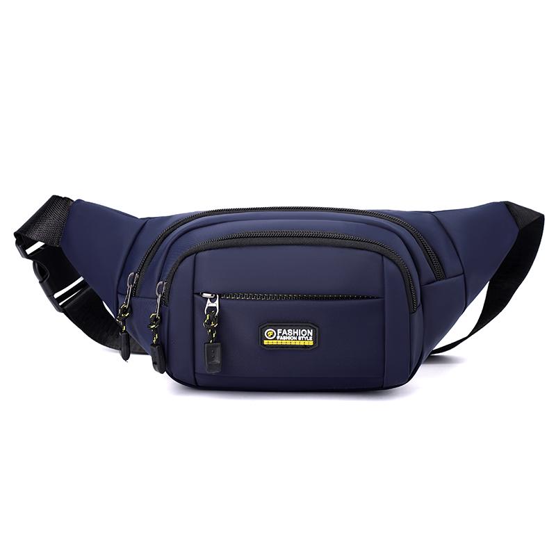 Multifunctional Waist Bag Men's Running Mobile Phone Bag Sports Waterproof Multi-Layer Chest Bag