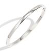 MamacitaSlay 4mm 5mm 6mm 8mm Gold Plated Silver Color titanium bangles Bracelets Daily trendy women's stainless steel jewelry