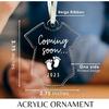 MAPDTWO Pregnancy Announcement Gifts for Family, Husband, Grandparents, Family, Aunt - Expecting Baby Ornament 2025 - Gifts for Expecting Parents -
