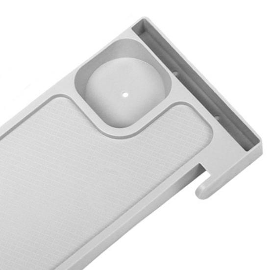 Campingstol Hylle med koppholder Køyeseng Nattbord Utendørs Snack Organizer Hvilestol Sidebrett Campingtilbehør