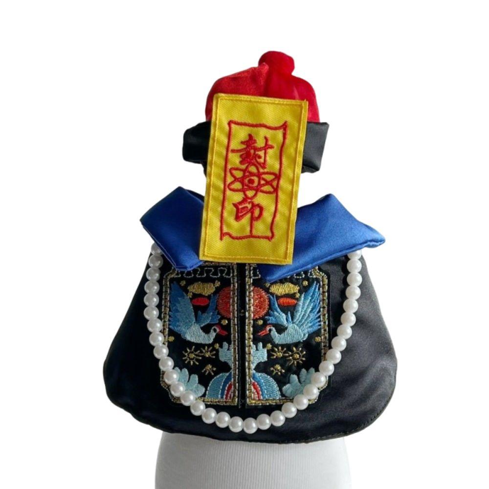 Chinese Style Halloween Dog Clothes Cute Cat Halloween Dress Pet Costume  Festival Costume S-suit