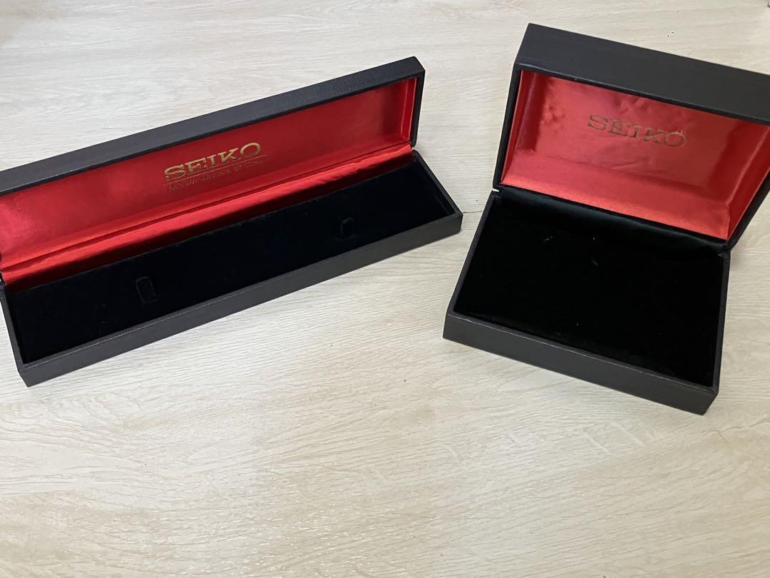 

[USED] SEIKO watch case empty box rare