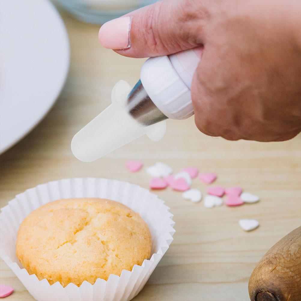 6pcs Silicone Protective Cap For Tips Cake Decoration Nozzle Covers Pastry Bag Accessories Baking Tools Piping Tip Protectors