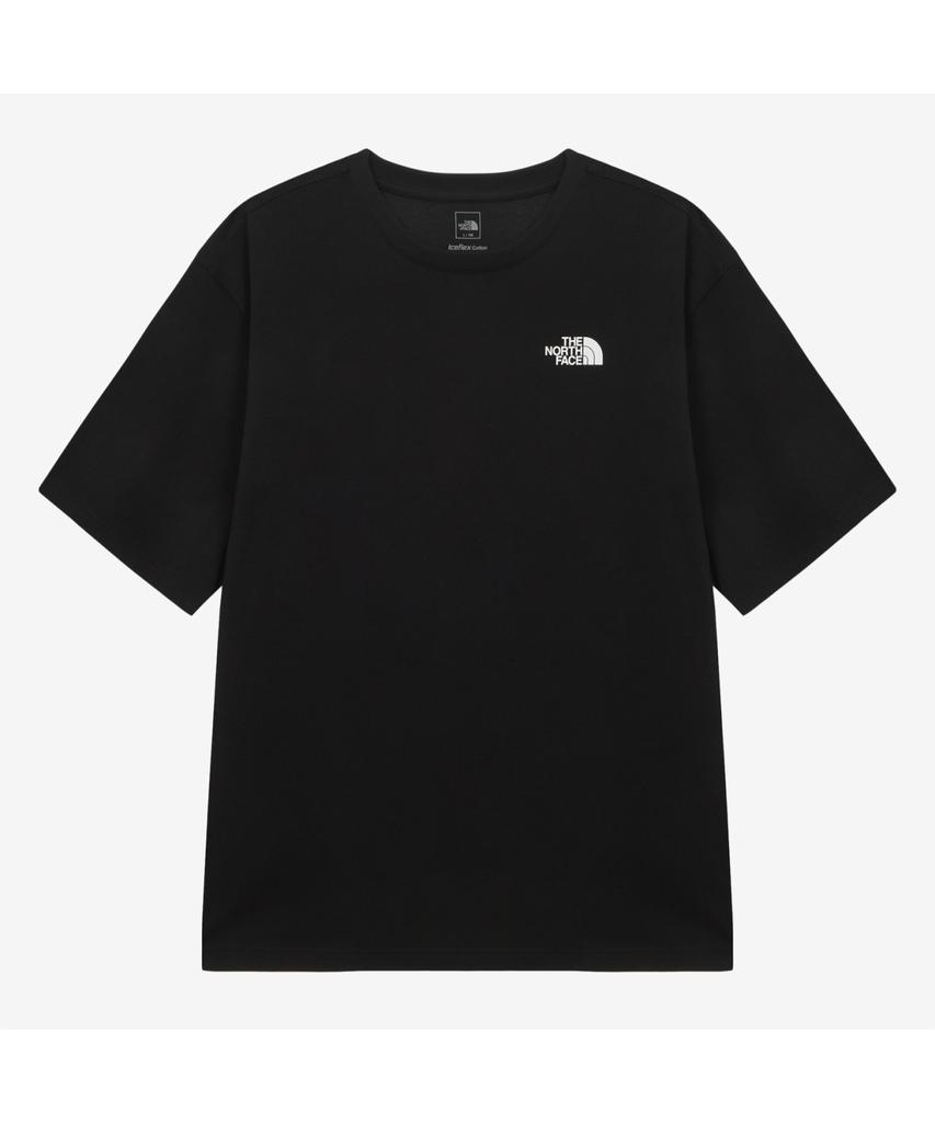 Noseupeiseu Nt7Us68A Men'S Wordline Ex Short Sleeve T-Shirt Black