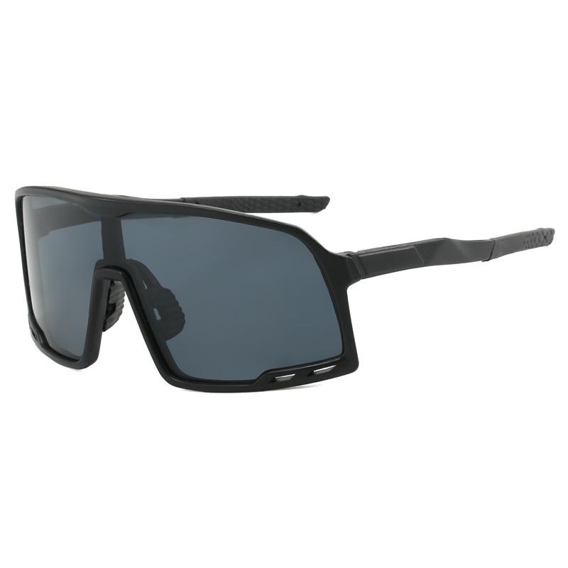 Outdoor Sports Glasses One-Piece Large Frame Sunglasses Latest Fashionable Cycling Sun Glasses Trendy and Colorful Eyeglass Uv400