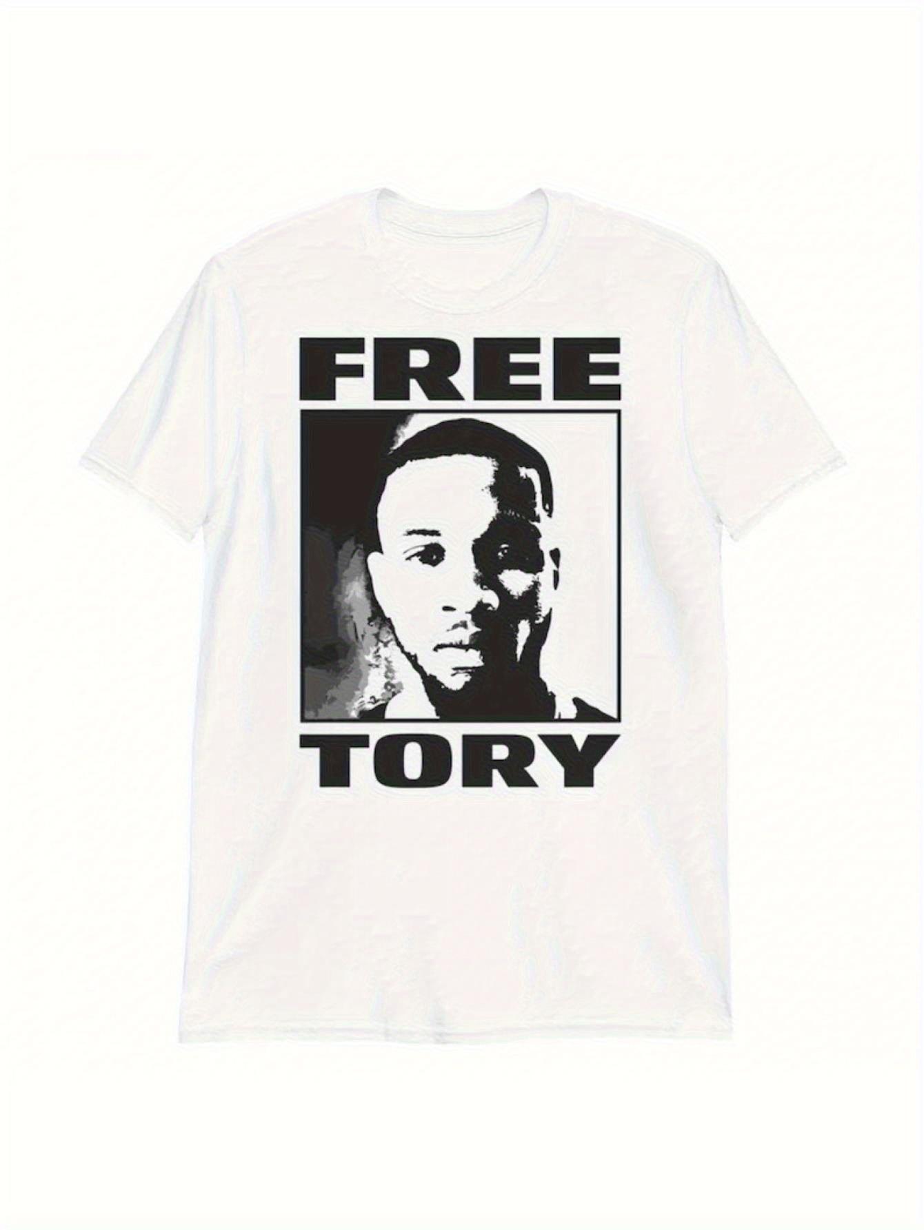 A Tory Lanez T-Shirt with a Classic Crew Neck And a Relaxed Fit S