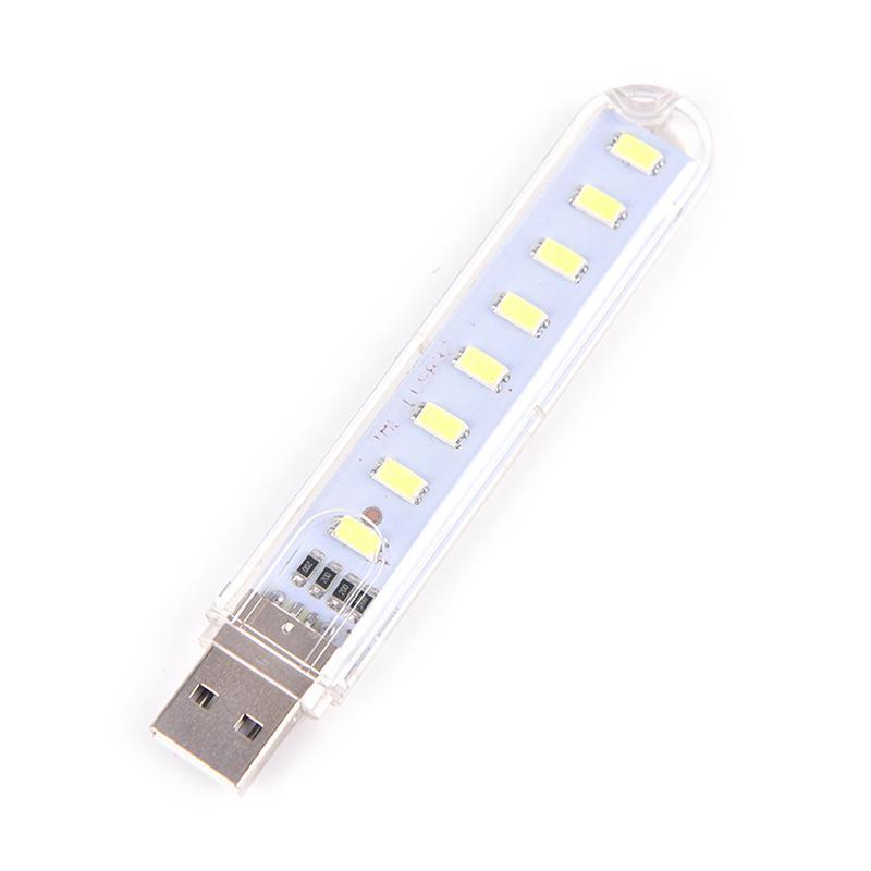 Mini Usb Led Lamp 8 Led Camping Portable Night Usb Gadget Lighting For Pc Laptop