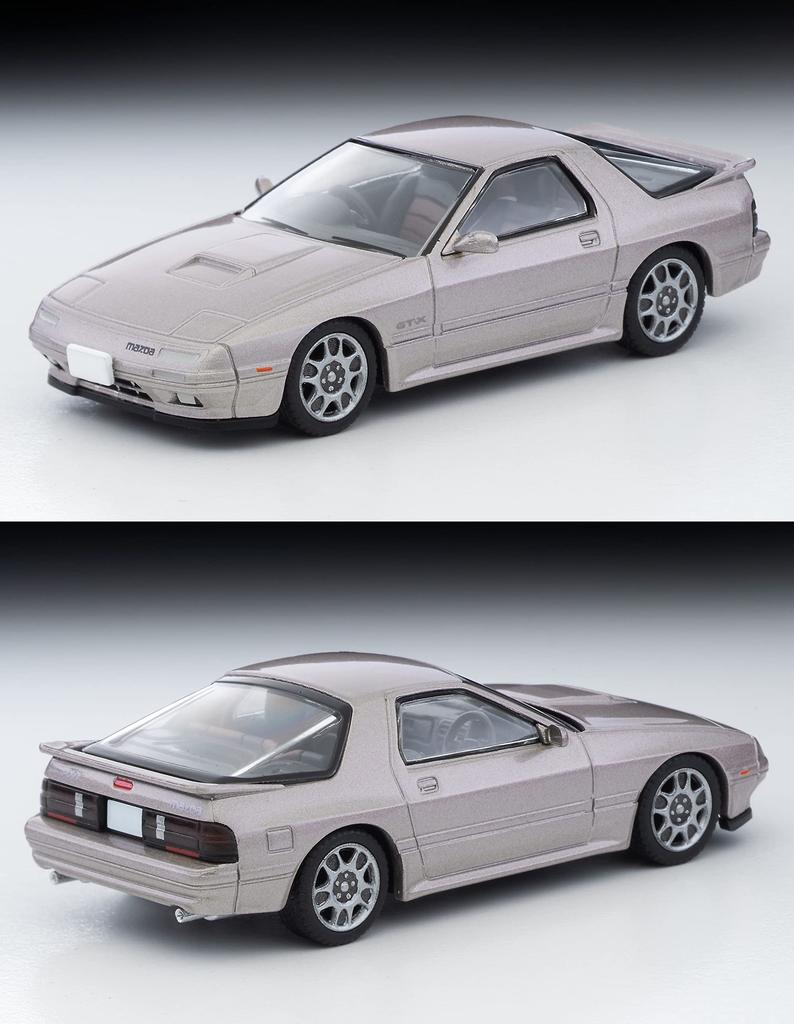 Tomica Limited Vintage Neo 164 LV-N192h Mazda Savanna RX-7 GT-X Winning Silver M 1989 Finished Product