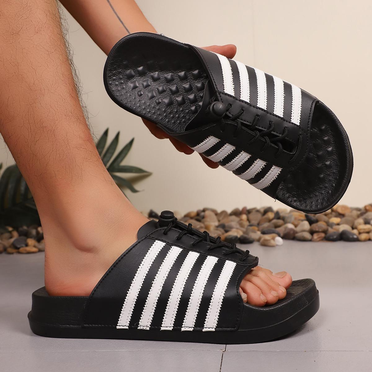 

TUINANLE Men s Beach Shoes, Summer Flip-Flops, Lightweight and Comfortable; Women s Outdoor Walking Sandals 39 чёрный