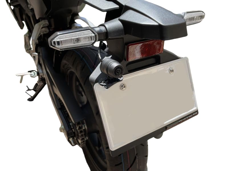 Hyo Rumu Motorcycle Drive Recorder Stay, Rear Camera License Plate