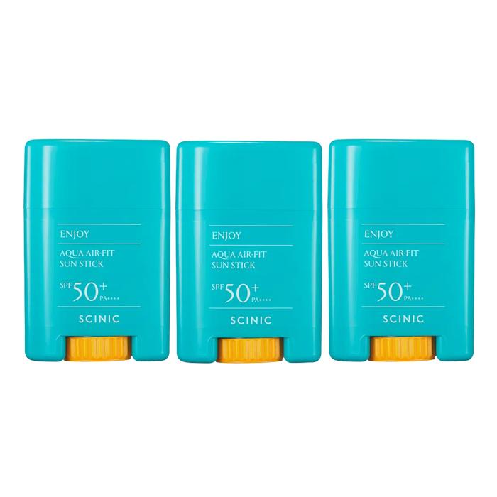 Scinic Enjoy Aqua Air-Fit Sun Stick SPF50+ PA++++ 15g (3 Options) - DAISO