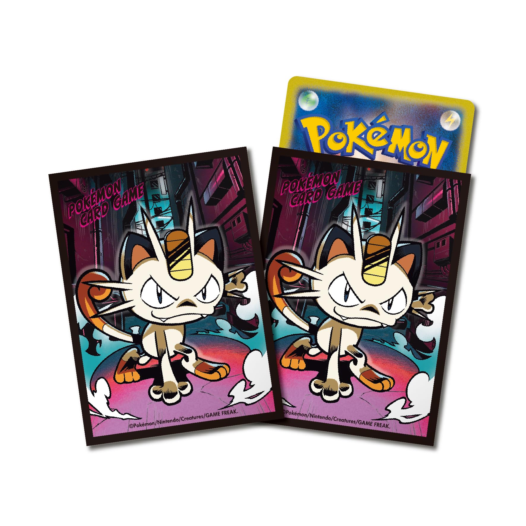 Center Original Card Game Deck Shield Premium Gloss Meowth Pokémon Pokémon