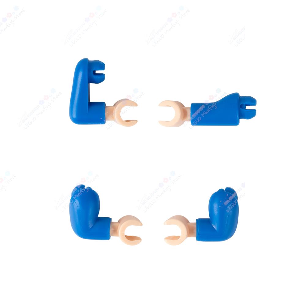 Action Figure Multicolor Arm Accessories MOC Building Blocks DIY Military Soldier Multifunctional Arm Parts Bricks Toys For Kids