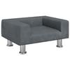 VidaXL Children's Sofa Dark Grey 50x40x26.5 Cm Velvet 3196338