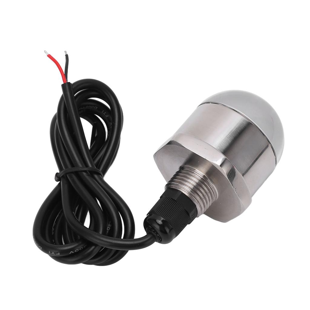 304 Stainless Steel Marine Underwater Light 12V LED Round Underwater Lamp for Yacht Boat Blue Light