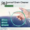 Durable Drain Cleaning Tool 300CM Car Sunroof Long Flexible Nylon Brush Windshield Wiper Drainage Tank Door Pipe Hose Tube Hole Clog Remover