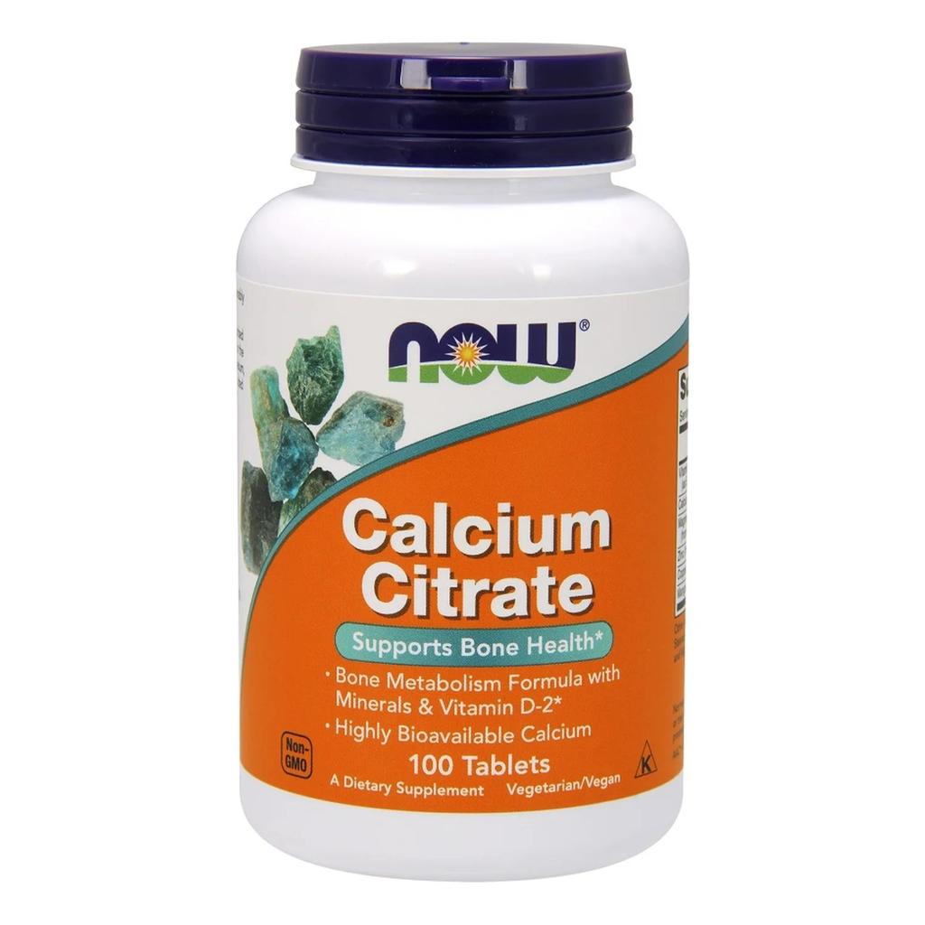 Calcium Citrate with Minerals & Vitamin D-2 - 100 tablets