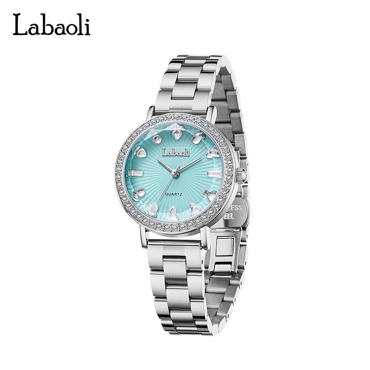 La Baoli Women s Waterproof Quartz Steel Band Wristwatch - Model LA788