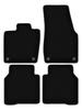 Dywaniki Welurowe BASIC Czarne Do: VW ID.7 Kombi, Liftback (2023-)