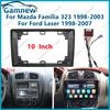 10 Inch Car Frame Fascia Adapter For Mazda Familia 323 1998-2003 Ford Laser 1998-2007 Android Radio Dash Fitting Panel Kit