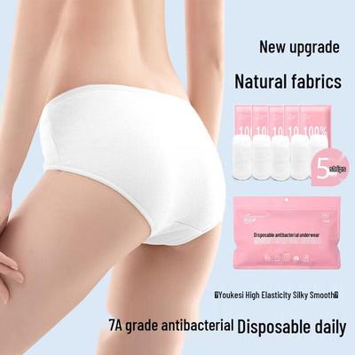 Ximaina Women's Disposable Underwear 50-count