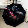 Clown villain Umbrella Folding umbrella, automatic umbrella 8-Frame for Travel, camping Use Gift for Halloween Christmas