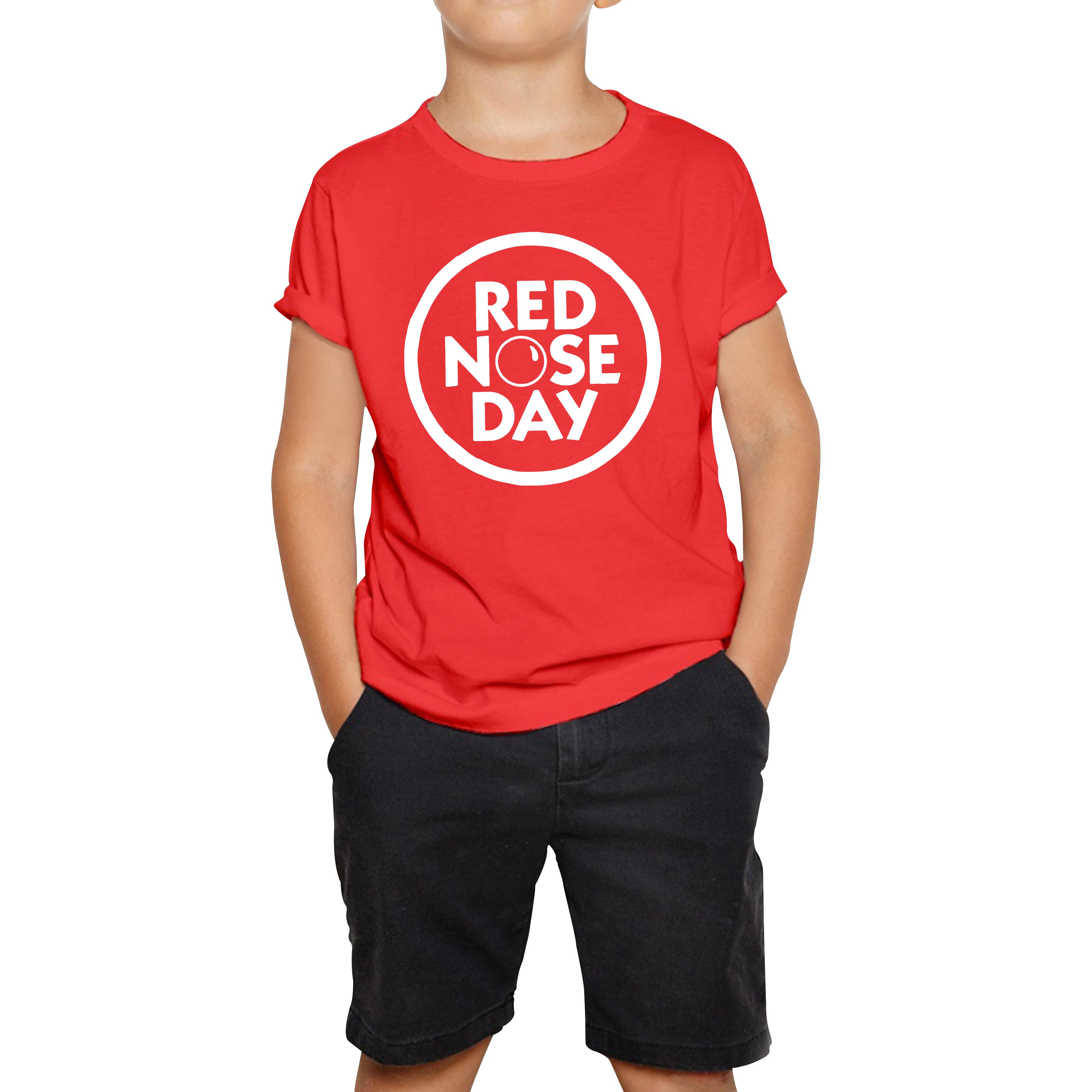 Happy Red Nose Comic Relief Day Kids T Shirt 120