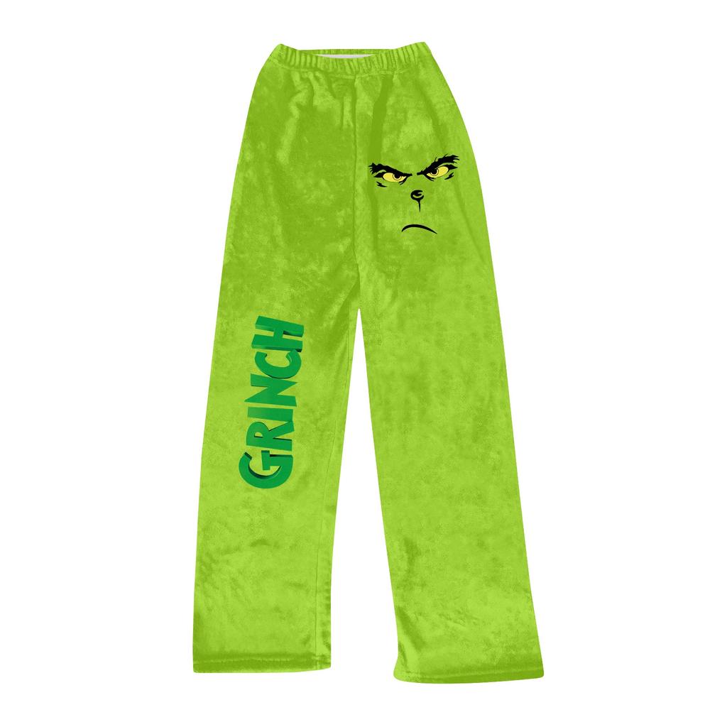 Women's Soft Comfortable Pyjama Bottoms Women Casual Print Home Pants Winter