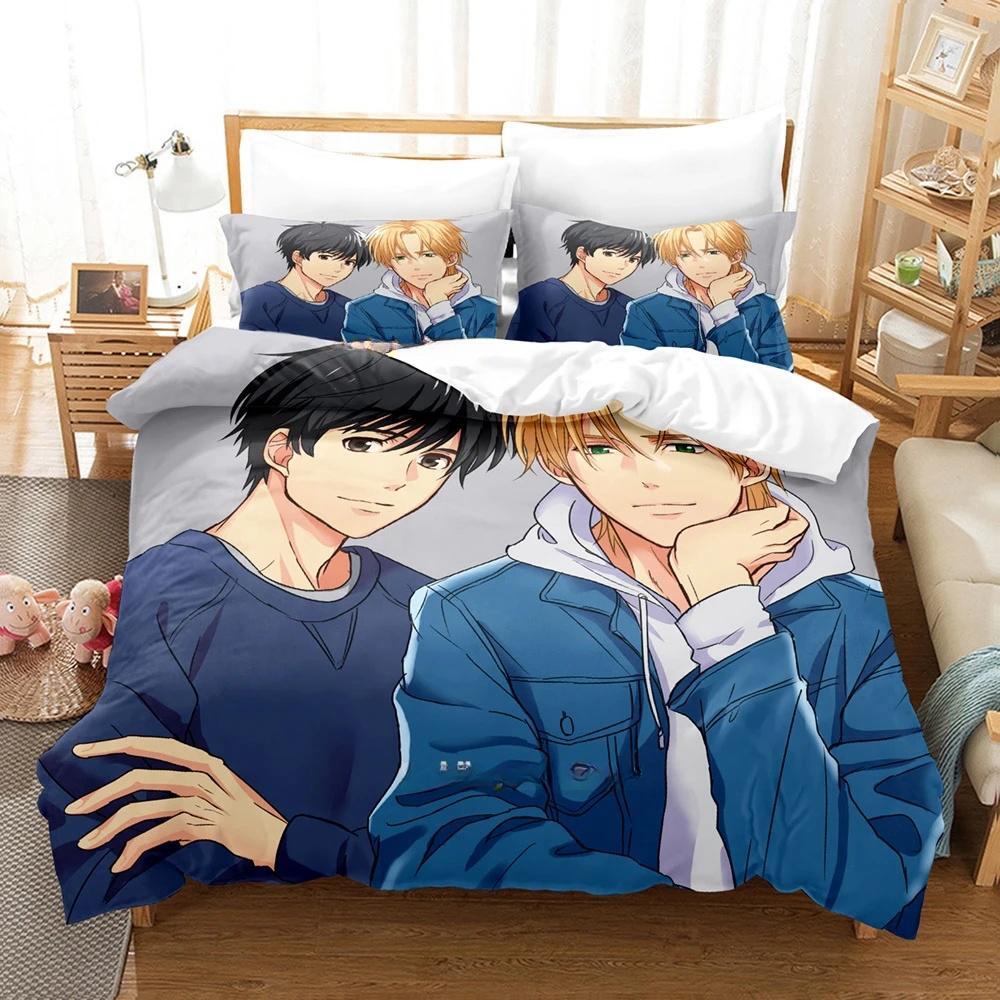 3D Druck Anime Banana Fish Bettwäsche Set Einzelbett Twin Full Queen King Size Bettset Erwachsene Kind Schlafzimmer Bettbezug Sets Heimtextilien