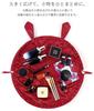 GPT Drawstring Makeup Rabbit Velvet Cosmetic Large Vanity Bag with Bunny Multifunctional Stylish Travel Wine Red [Suitcase Company] Pouch, Pouch,