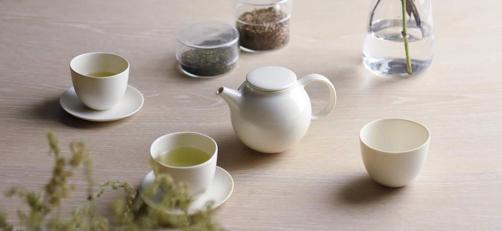 KINTO PEBBLE Teapot, 480ml, White, Gift, Present, 17140