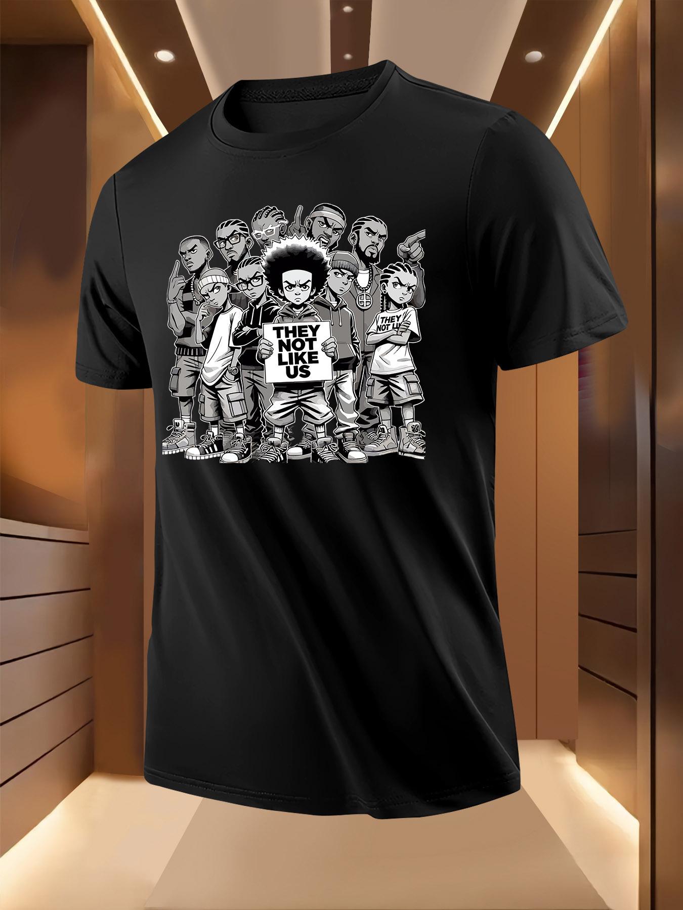 Hip-Hop Graphic Print Tshirt - Light Yellow Crewneck Tee ... XXXL