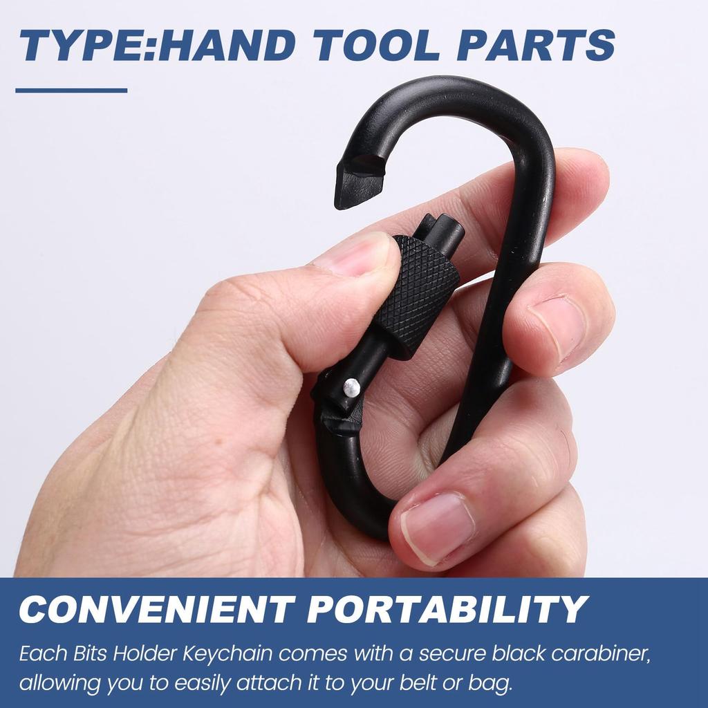 Limnyves 3pcs SDS Shank Bit Holder Keychain Quick Change Extension Bar Drill Bit Holder Quick Change Connect Rod Tool Set