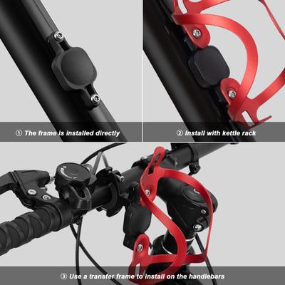 Fahrradhalterung für AirTag, wasserdicht, leicht, versteckter GPS-Tracker-Halter für Fahrräder, Anti-Verlust-Tracking-Gerät, Hülle, Fahrradzubehör