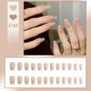 Handmade Press-On Nails – Crushed Diamond Butterfly Glitter Tips Collection