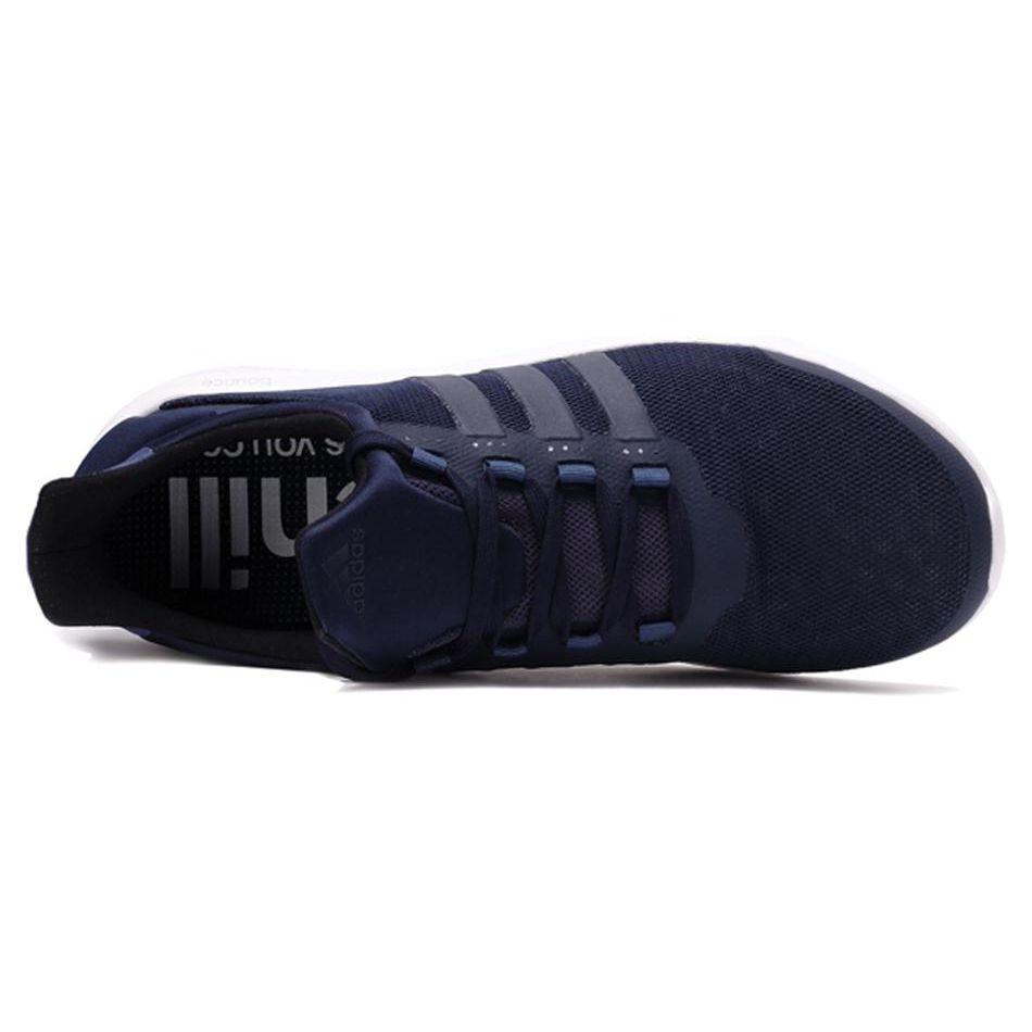 Adidas Bounce Comfortable Versatile Shock Absorbing Durable Low Top Running Shoes Men Running Shoes Dark-Blue AQ3588