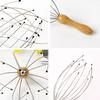 Wooden Handle Octopus Head Massager For Scalp Relaxation And Tension Relief - Body Massager Scratcher Health Care Tool