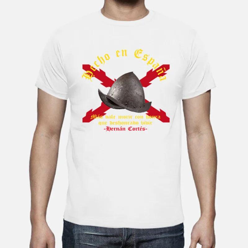 

Hecho En España Morír Con Honra Men TShirt Short Sleeve Casual 100 Cotton ONeck Summer Tees Size S3XL S