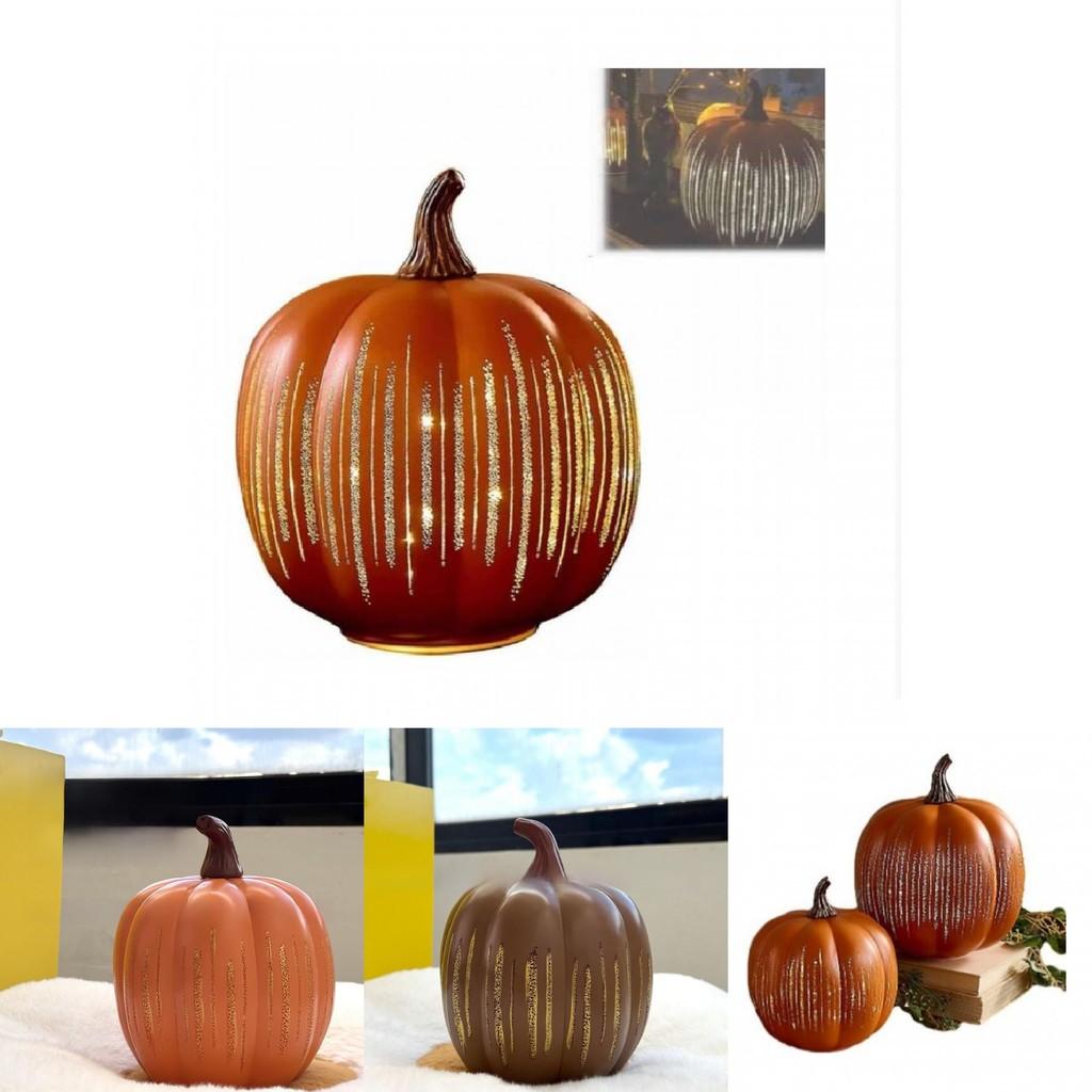 Halloween Led Light Starry Night Pumpkin Pumpkin With Durable Material For Holiday And Celebration Use