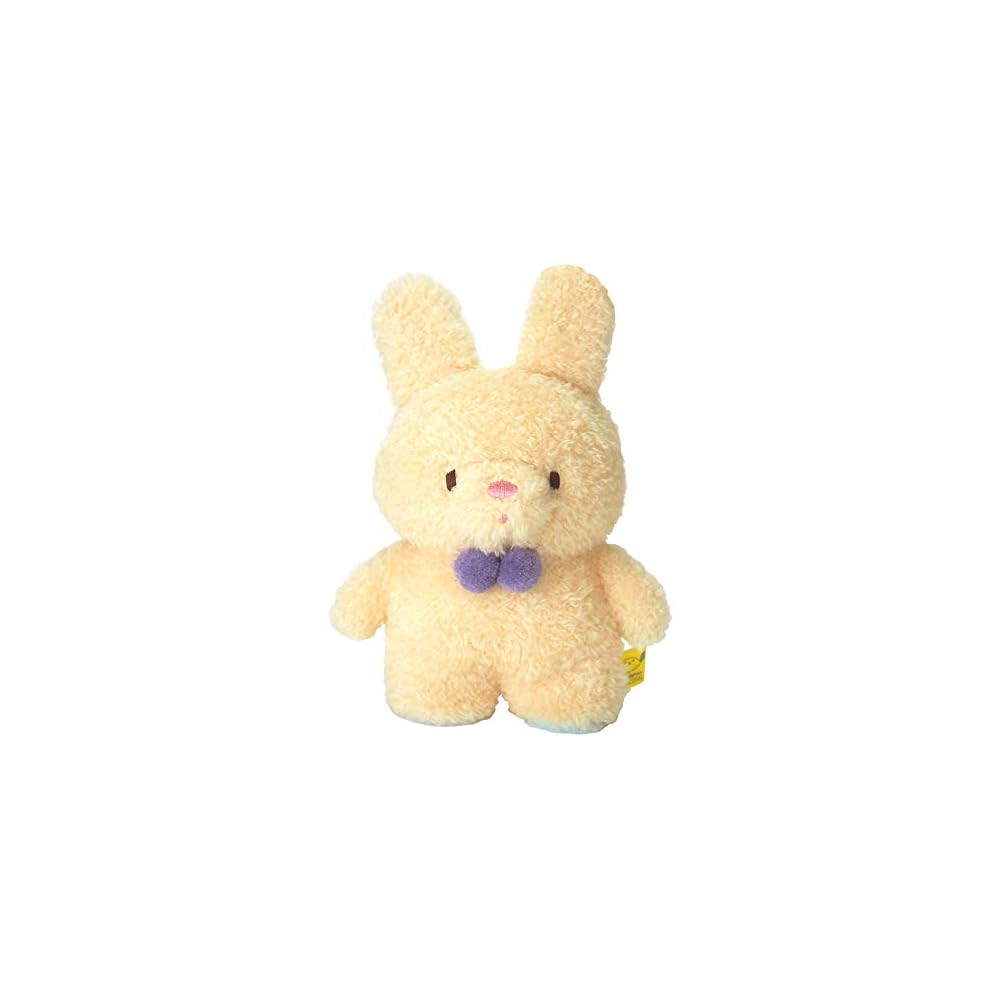 Sunlemon Fuwafuwa Tatton Rabbit Plush Toy Beige 11.3x7x16.9cm Soft Animal Stuffed Animal