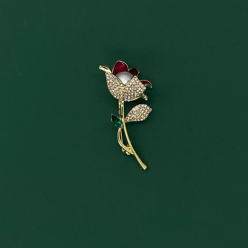 Fluture stras Pin animal plantă broșă aliaj broșă versatilă Xiaoxiangfeng nișă