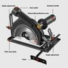 100-125MM Angle Grinder Stand Universal Fixed Grinder Holder Sliding Handle Bracket 45° Adjustable Angle Grinder Machine Base