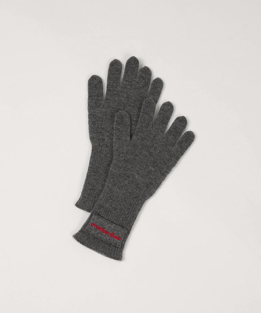 OVERDUEFLAIR Soft Cashmere Gloves _Charcoal
