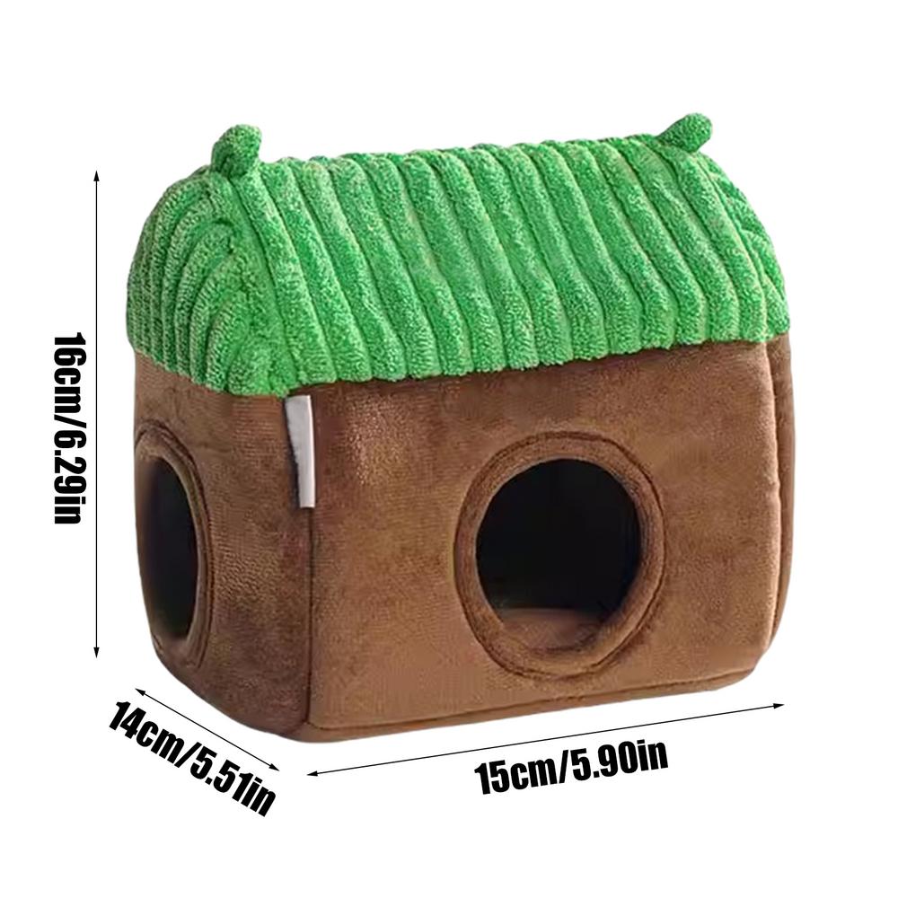 Hammock Warm Bed Small Animal Tube Cage House Small Animal Tube Cage House Hamster Warm Bed Guinea Tunnel House Double Sided