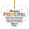 Assistant Principal Ornaments Gifts, Assistant Principal, Appreciation Gifts for Assistant Principal Women Men, New Assistant Principal Gifts,