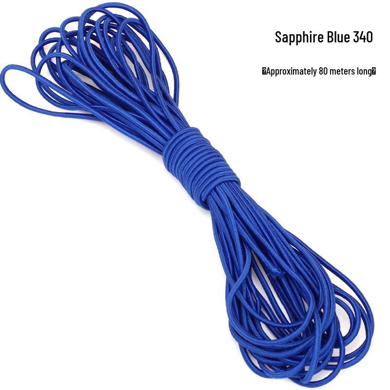 Children's Colored Round Elastic Jump Rope || High Elastic Cord for Clothing and Pants